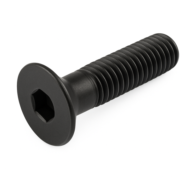 Iso Inbus Fastener VIJAK INBUS M05X12 DIN 7991/ISO 10642 – 10.9 ČRNI – Farmel